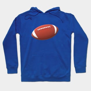 Classic American Football for Players and Fans (White Background) Hoodie